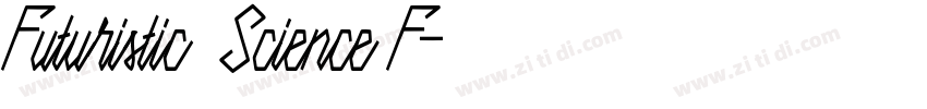 Futuristic Science F字体转换